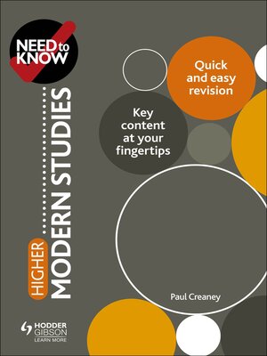 cover image of Need to Know